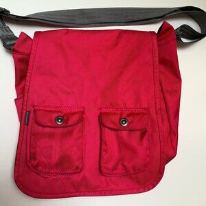 Columbia Nylon Pink Messenger Bag